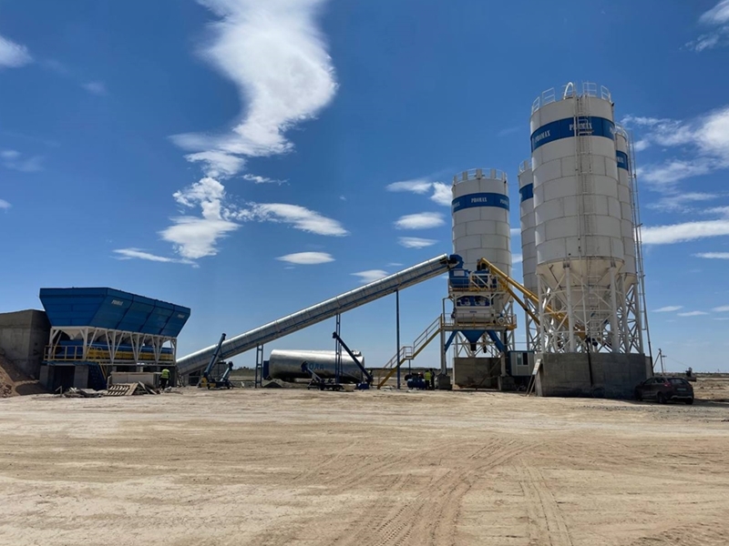 200m³/h Stationary Concrete Batching Plant